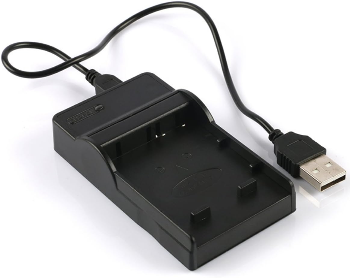 Smart Slim Micro USB Battery Charger for JVC GR-D250U, GR-D270U, GR-D290U, GR-D350U, GR-D370U MiniDV Camcorder