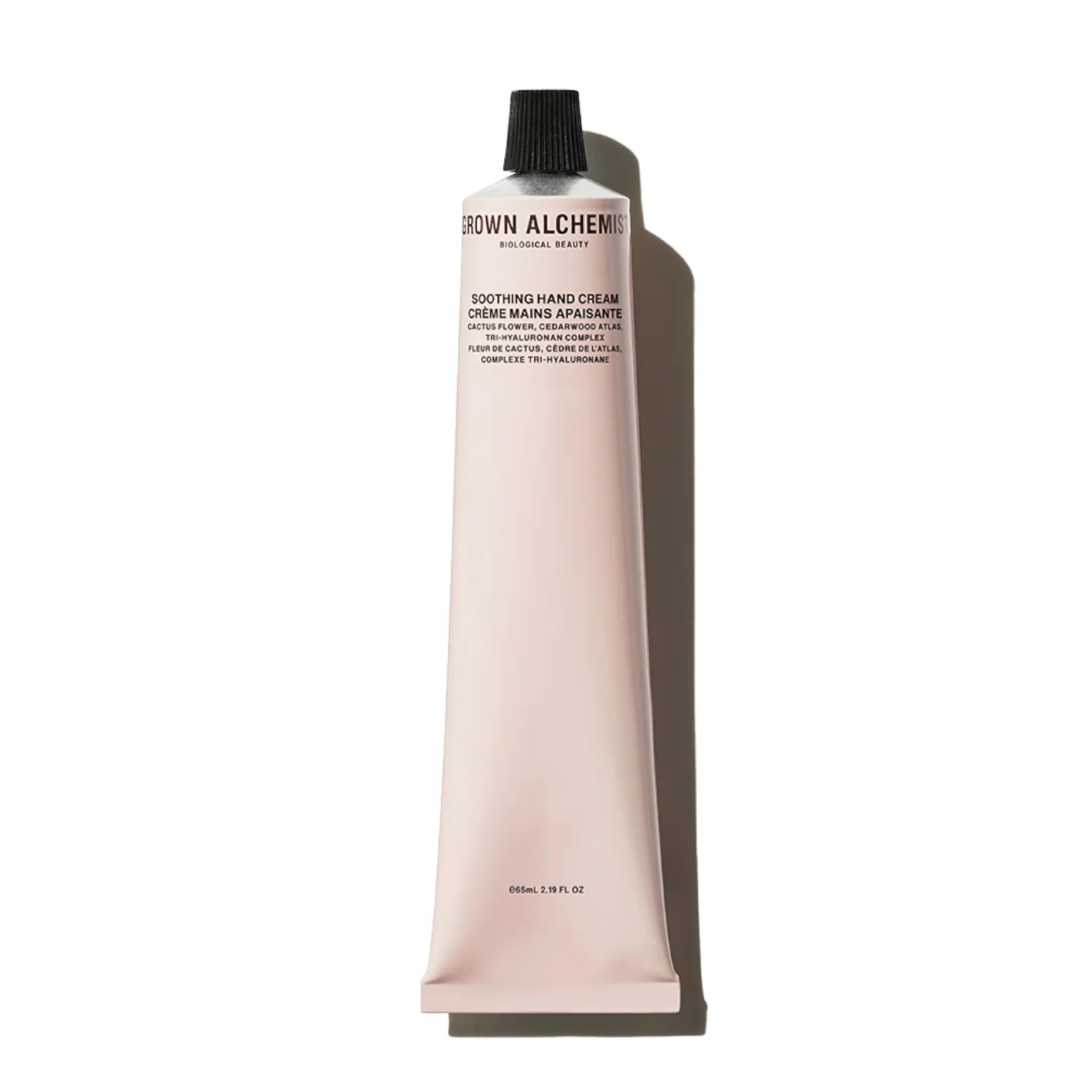 Grown Alchemist Luxury Hand Cream - Cactus Flower, Cedarwood Atlas, Tri-Hyaluronan Complex - Natural Vegan Hand Moisturiser for Dry and Cracked Hands, Soothing Handcream 65 ml