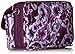 Vera Bradley Women's Cotton All in One Crossbody Purse With RFID Protection, Lilac Paisley, One Size