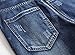 NITAGUT Men's Ripped Slim Straight fit Biker Jeans with Zipper Deco (34Wx32L, Royal Blue)