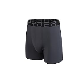 Spyder Mens Boxer Briefs 5 Pack Poly Spandex