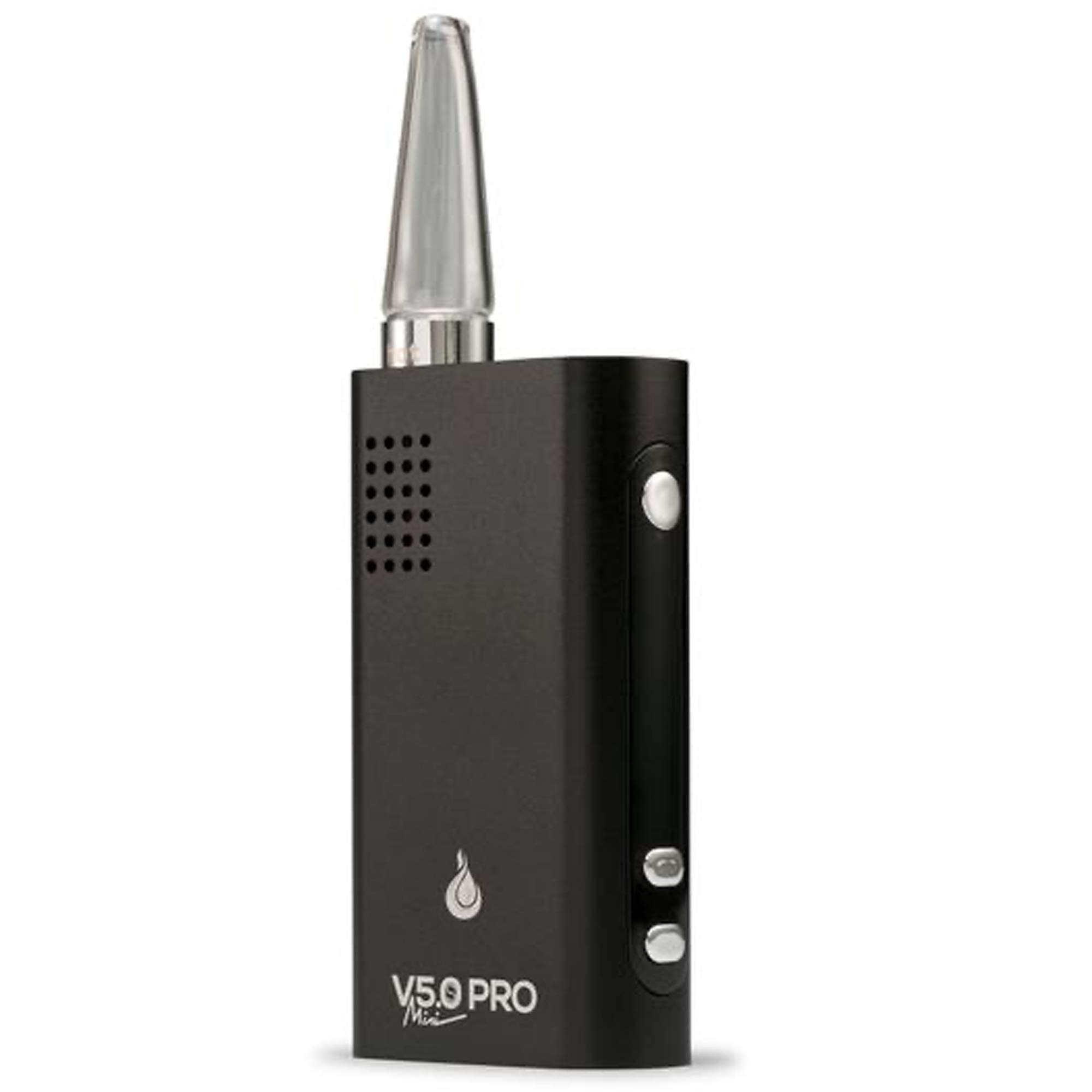 Flowermate | V5.0s Mini Pro - Portable Vaporizer - Compatible with Concentrates and Dry Herbs - Black