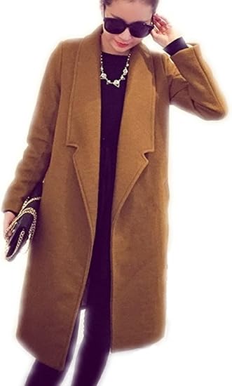 Amazon Route De Soleil ドロップショルダー ウールロング丈チェスターコート 赤 パープル グレー カーキm L M カーキ コート ジャケット 通販