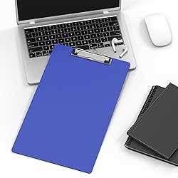 Macroclo Legal Size Clipboard, Blues 8.5 x