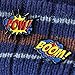 PinMart Boom Pow Trendy Action Comic Book Enamel Lapel Pin Set