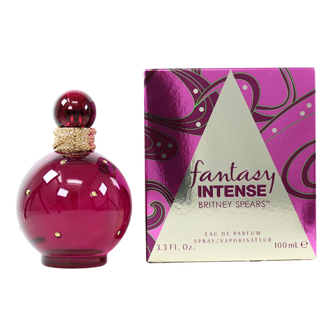 Britney Spears Fantasy Intense, Eau De Parfum ,Intense EDPI Spray for Women, 3.3 Fl Oz