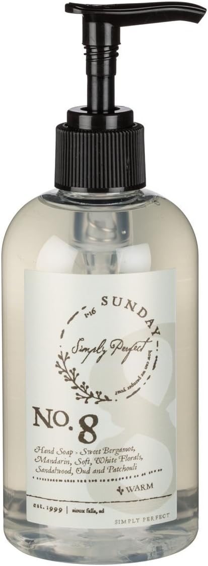 Simply Perfect Sunday No. 8 Warm 16 ounce Body Wash