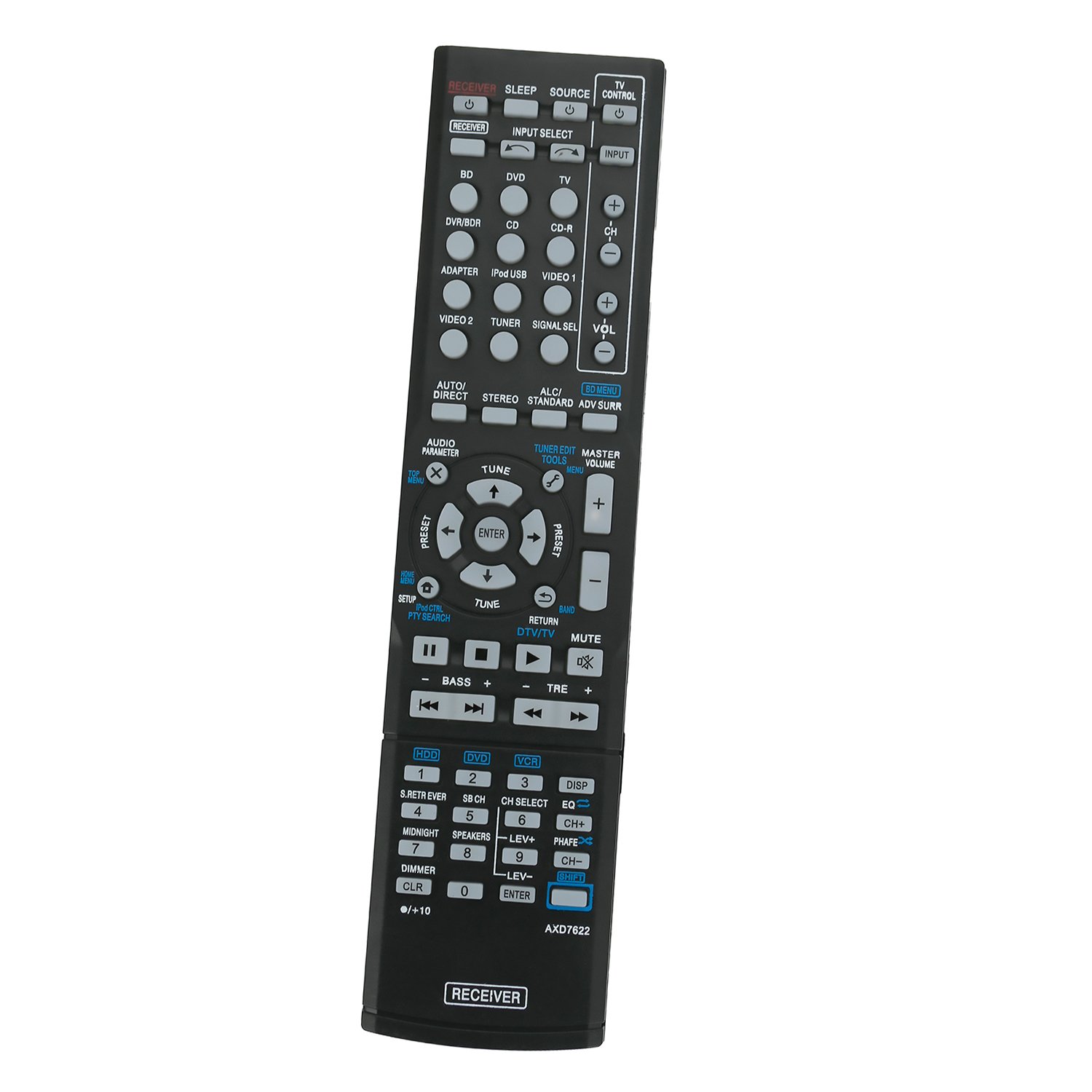 Amazon.com: New AXD7622 Replaced Remote Control fit For Pioneer VSX-921-K  VSX-821-K AV Receiver: Home Audio & Theater