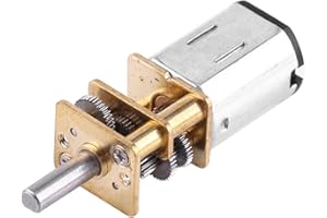 DC 6V Gear Motor High Torque 1:1000 Reduction Gearbox Motor 10/15/20 RPM for Toy Car Intelligent Robot Model Airplane Engine 