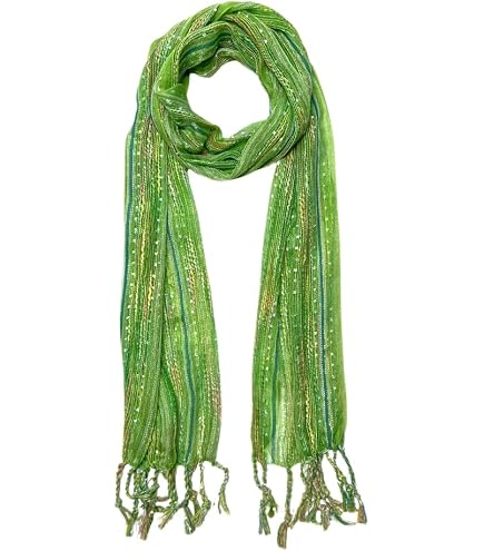 NOVICA Artisan Handmade Cotton Infinity Scarf Artisan Crafted 100