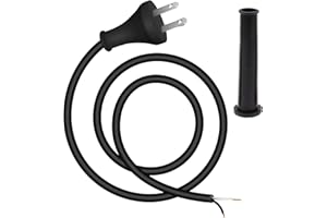 DZQPPC 33007898 Power Cord Replacement 2-Wire16-Gauge for DEWALT DW704 DW708 DW360 DW849 DW384 DWP849X Miter Saw/Circular Saw Compatible Chainsaw Polisher Power Tool Parts Power Cord 9.8ft