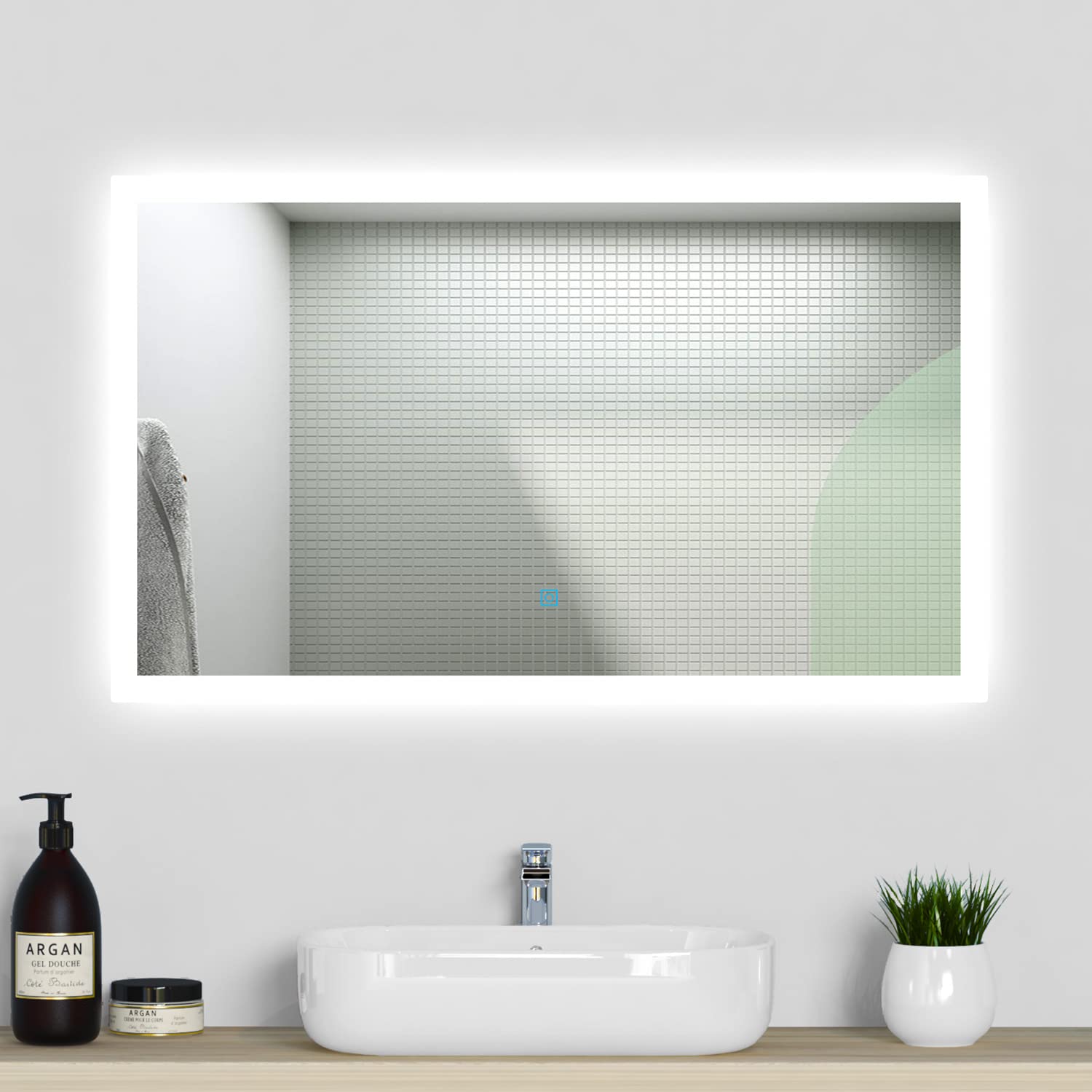 Espejos-de-Bano-con-LED-120-x-70-cm-Espejo-Bano-de-Pared-LED-Touch-Blanco-Frio-6000k-y-Funcion-Antivaho-para-Bano
