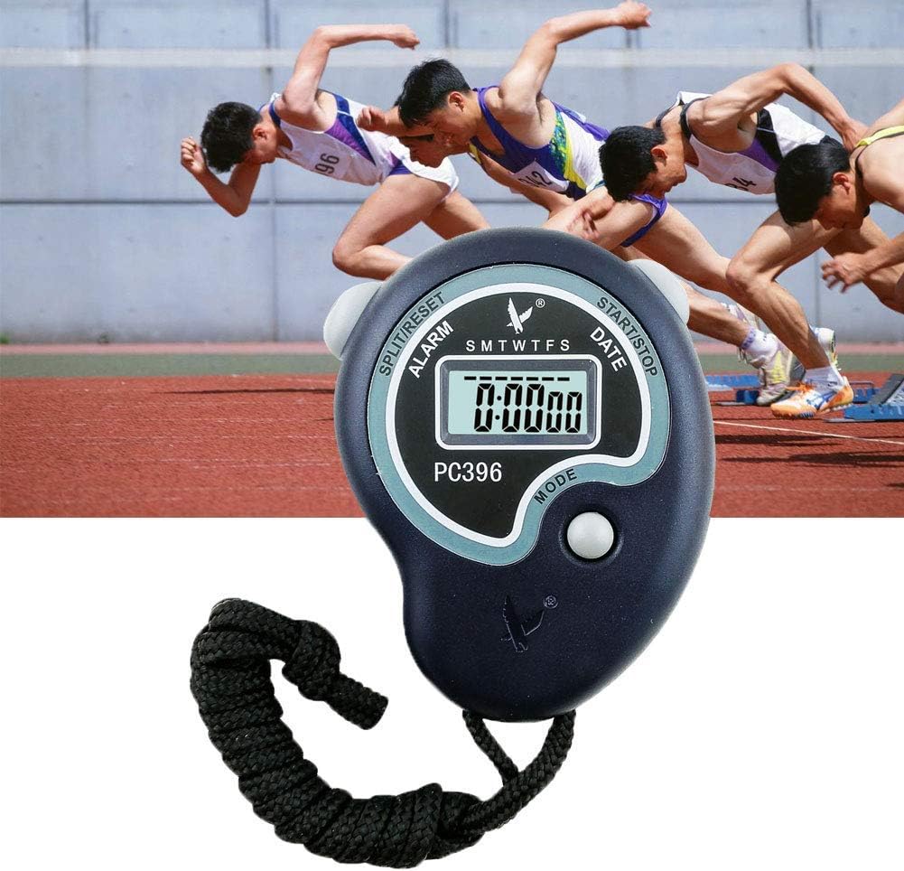 PC396 Digital Sport Stopwatch Timer with Large LCD Display