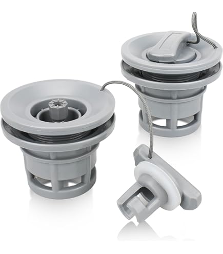 Kayak Boat Air Valve, Double Seal Air Plugs Air Valve With Valve Cap...
