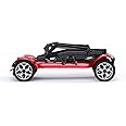 ENGWE Electric Powered Mobility Scooter, 43.2Lbs Lightweight Folding Mobility Scooters for Adults Seniors, 24Miles Long Travel w/Removable 240WH*2 Lithium Batteries and Basket, Charger (red)