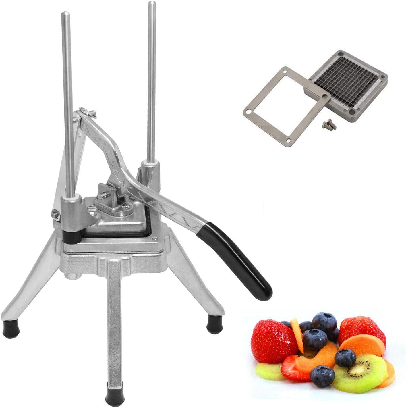 FlySkip Commercial Vegetable Dicer Stainless Steel Quick