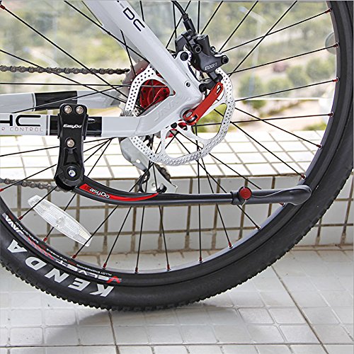 EZYoutdoor Bike Kickstand 24'' 26'' 28'' Bicycle Road Mountain Aluminum Support Bicycle Kick