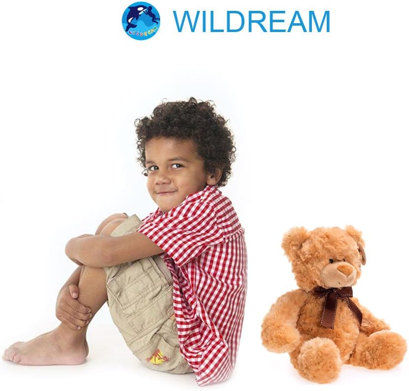 WILDREAM Teddy Bear Stuffed Animal,11 Inches Plush Bear: Toys & Games