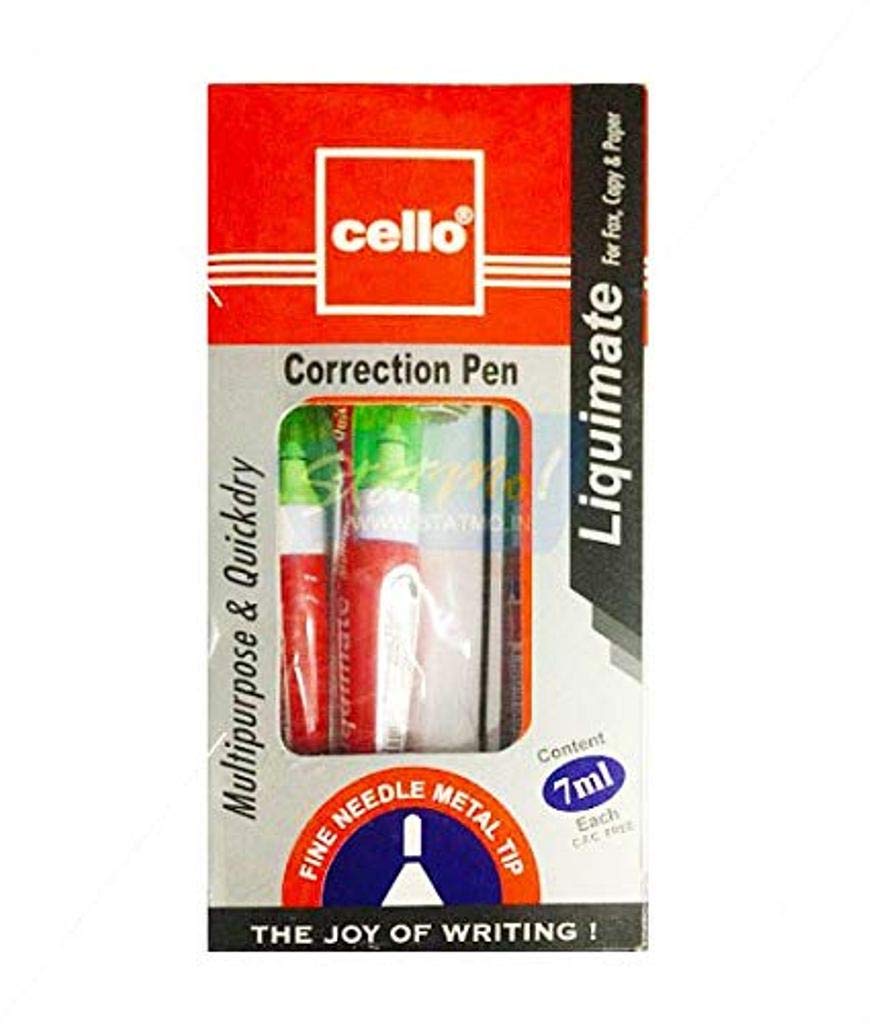 Cello Correction Pen (Pack of 10) Amazon.in Office Products