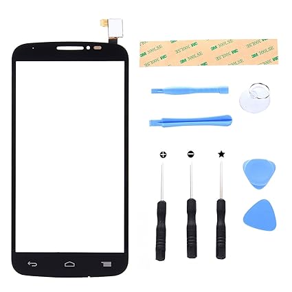 Lusee® Digitizer Bildschirm für Alcatel One Touch Pop C7 OT7040 7041X 7041D 7040D 7040E Vorderseite Ersatz Touch Screen Displ