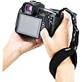 JJC DSLR Camera Wrist Strap, Soft Neoprene Hand Strap for Canon EOS R5 R6 90D 80D 6D Mark II Rebel T8i T7 T7i SL3 Nikon D7500 D7200 D5600 D3500 Sony A7 IV A7 III A7R V A7R III Fujifilm X-T5 X-T4 &