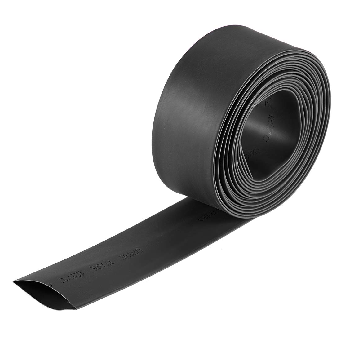 sourcing map Heat Shrink Tubing, 18mm Dia 2:1 rate Shrinkable Tube Cable Sleeve 10ft - Black