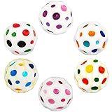PAKSPAK 6 Pack Moon Space Ball, Bouncy Balls for