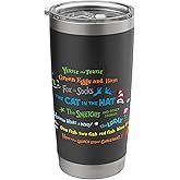 Dr. Seuss Book Title Stainless Steel Insulated Tumbler
