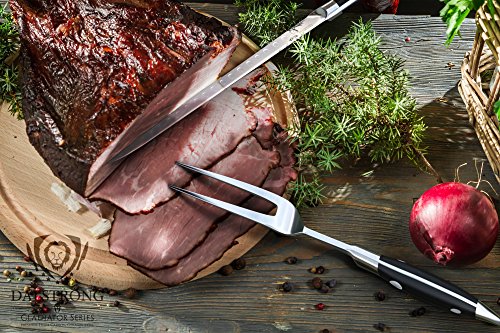 3 DALSTRONG+Carving+Knife+Fork+Set