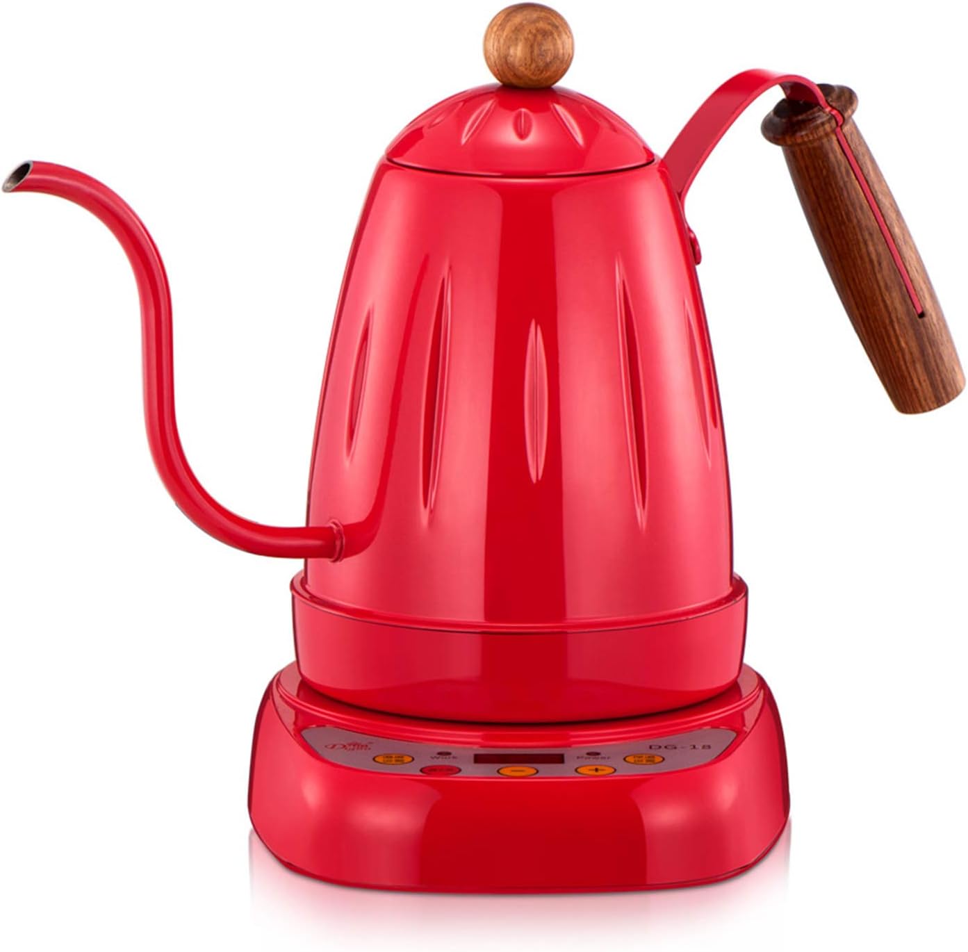 Electric Gooseneck Kettle Variable Temperature Control Pour Over Coffee