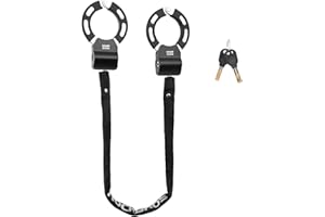 ROCKBROS Bike Lock Scooter Lock 23.4-Inch Heavy Duty Anti-Theft Chain Lock with Key E-Bikes Accessories