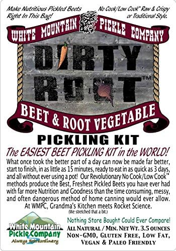 White Mountain Pickle Co. Dirty Root Beet & Root Vegetable Pickling Kit