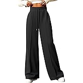 IPMQ Womens Wide Leg Sweatpants High Waisted Drawstring Sweatpant Baggy Pants with Pockets Athletic Joggers