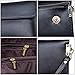 S-ZONE Women's Genuine Leather Evening Envelope Clutches Handbags Shoulder Bag