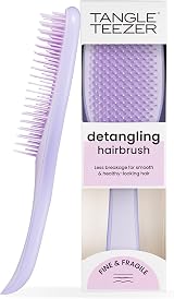 Tangle Teezer Fine and Fragile Detangling Brush Hypnotic Heather 2-Tier Teeth