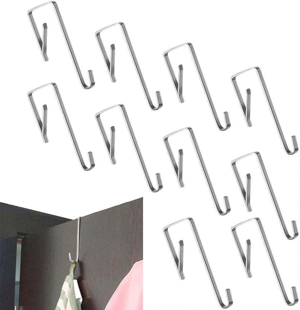 Over Door Hanger 20 Pack Metal Over The Door Hangers to Fit The 30mm