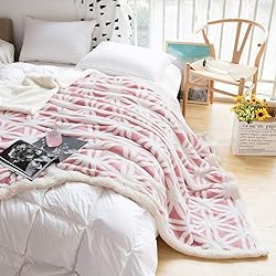 LOMAO Sherpa Fleece Blanket Fuzzy Soft Throw