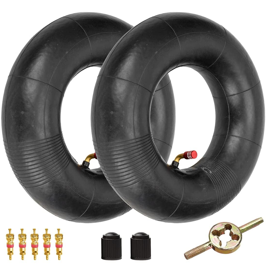 Photo 1 of FVRITO 13x5.00-6 5.00-6 Inner Tube for Razor Dirt Quad (Versions 1-18) Go Kart ATV Yard Tractor Snow Blower Wagons Hand Truck lawnmower Tractor wagon generator pressure washer air compressor 2 pack