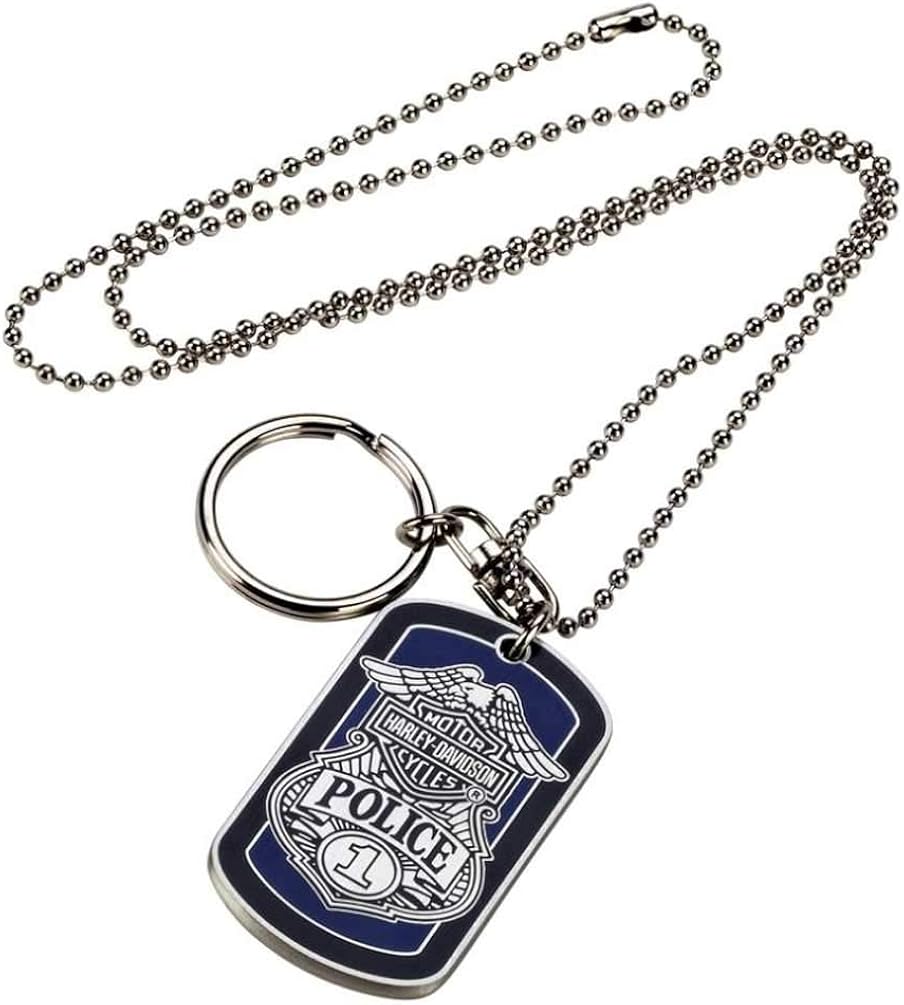 harley davidson dog tags necklace