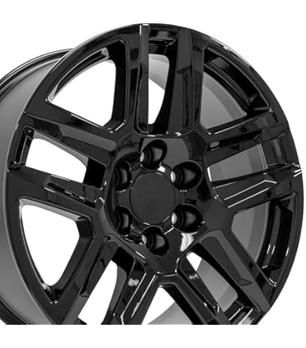 Jante DG15 20 Pouces Compatible Dodge Hellcat - Noire Satinée - 20x10 - OE Wheels
