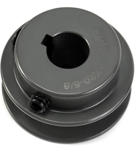 HARFINGTON Single Groove Pulley 25mm Fixed Bore 80mm Outer