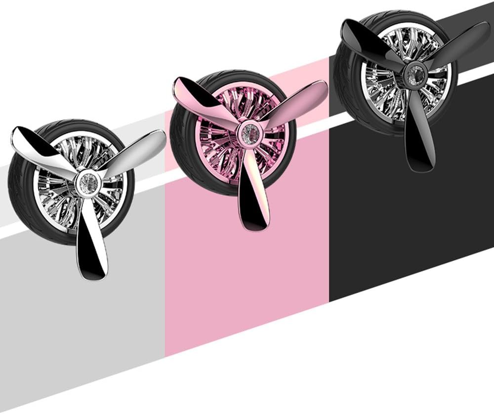 Car AC Vent Aroma - Mini Supercar Tyre Fan Freshener Vent Clip Car Decoration (Multi-color)