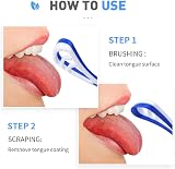 Y-Kelin Tongue Scraper 3 Color Pack - Ergonomic & Durable Tongue Brush view 5