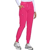 COZYFIT Womens Scrub Pants - Soft Stretch Yoga Style with 5 Pockets, Slim Fit Jogger Scrubs Pants for Women