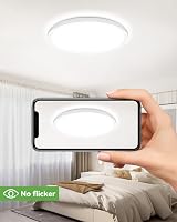zemty 29W LED Ceiling Light 3200LM 3 Color Temp Waterproof 30cm Round view 5