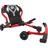 EzyRoller Classic X Ride On Toy for Kids, Ages 3-12, Up to 154 lbs - Red
