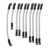RCLions Stainless Steel Link Rod Linkage 313mm