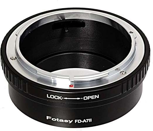 Fotasy Canon FD/FL Lens To Sony A7R III A7S Series Camera Adapter – US Seller