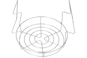 Dioche 10 Inch Canning Stainless Steel Can Rack, Rustresistant and Heatresistant, Foldable Design, Suitable for Water Bath Ca