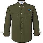 Champ Horse Mens Fishing Shirts Long Sleeve UV UPF 50+ Sun Protection Breathable Waterproof Quick - Dry Hiking Camping
